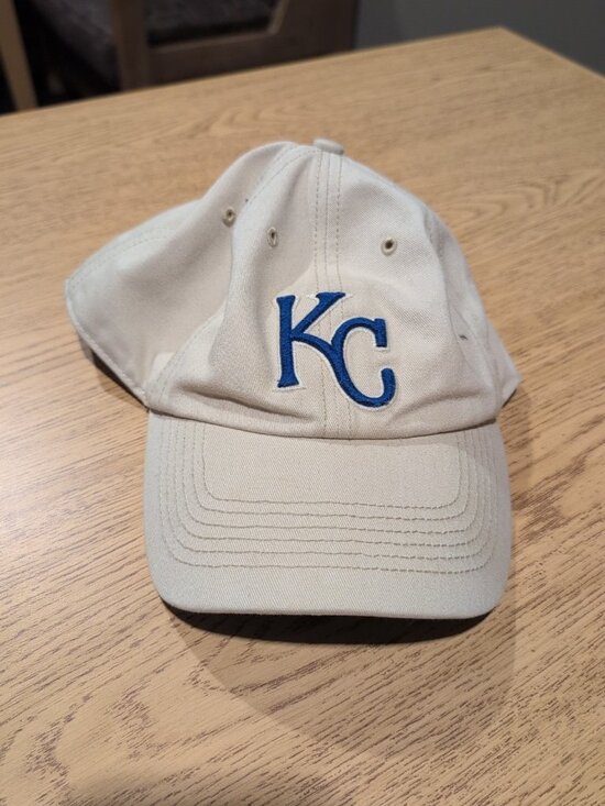 ’47 Other - '47 Hat Mens XL Beige Baseball Kansas City Royals Cap Blue